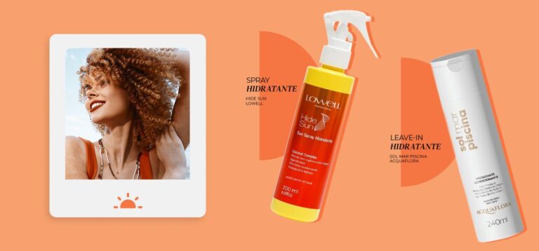Produtos de hidratação para cabelos cacheados