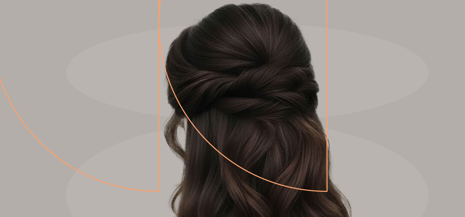 Penteado sofisticado com cabelo longo e trançado